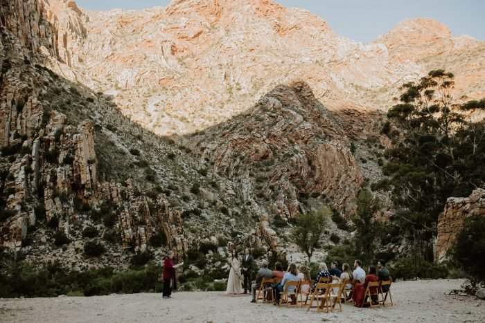 INTIMATE DESERT WEDDING | PRINCE ALBERT, SOUTH AFRICA | OUTDOOR WEDDING INSPIRATION | AFRICAN RELISH